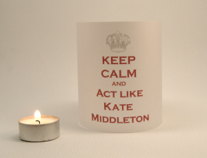 Lyrical Light - Keep calm and act like Kate Middleton