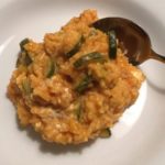 Vegetarische Reis-Zucchini-Feta-Pfanne